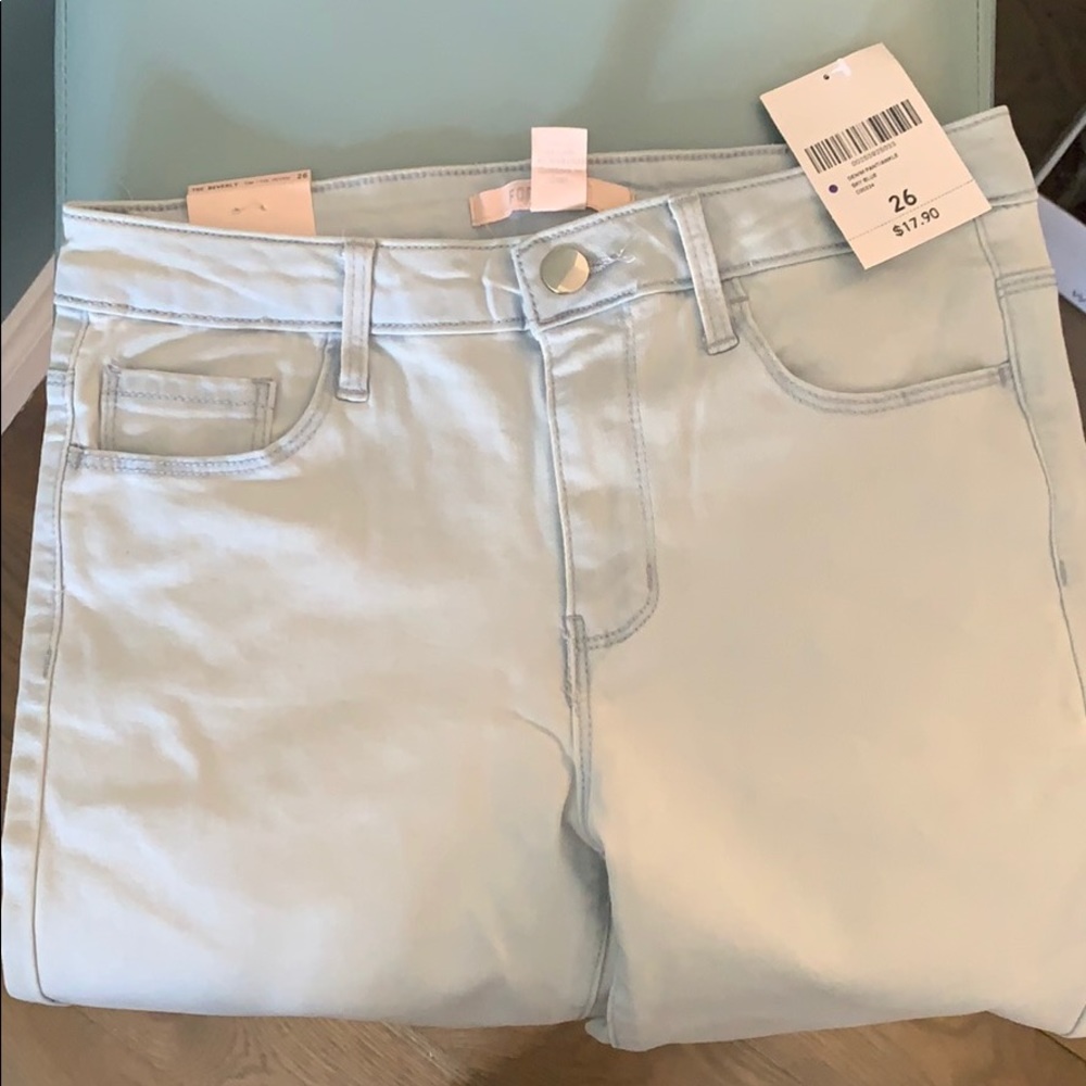 Low rise skinny ankle jeans